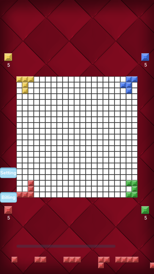 #6. Grid Fighter Blokus Board Game (iOS) Podle: 云飞 李