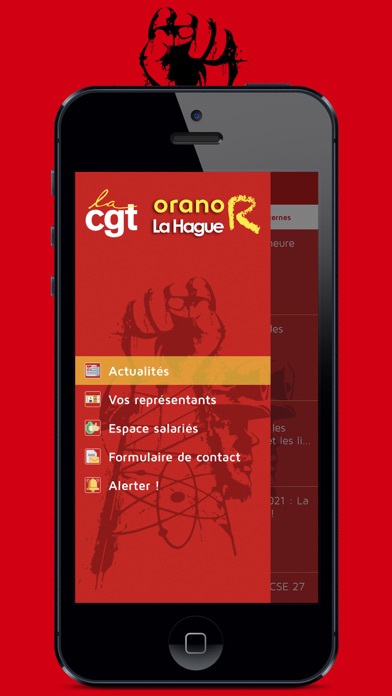 Screenshot #1 pour CGT orano R La Hague