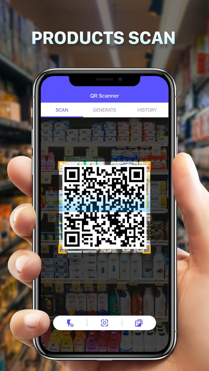 QR Scanner and Reader Barcode