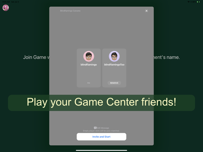 Blindflamingo Canasta