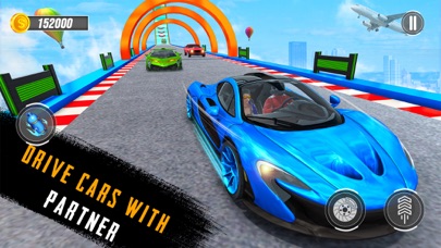 Muscle Car Stunts Mega Ramp 3D Screenshot