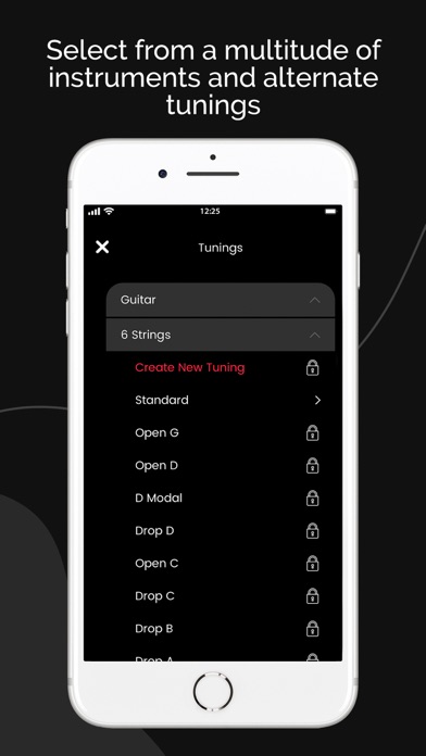 Roadie Tuner - Guitar Tuner Screenshot