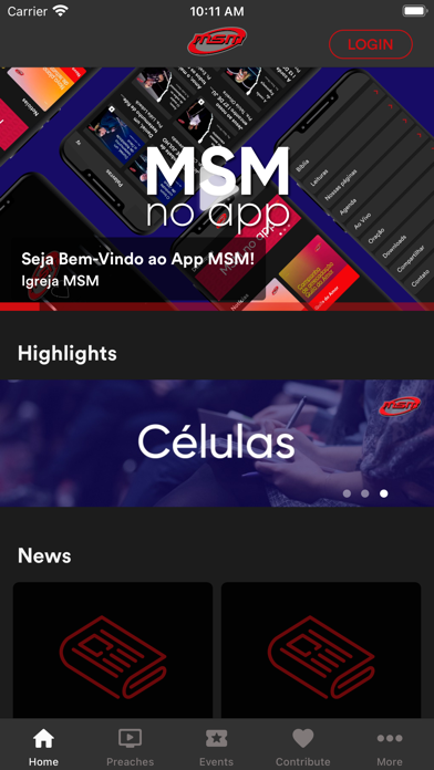 Ministério Sagradas Missões Screenshot