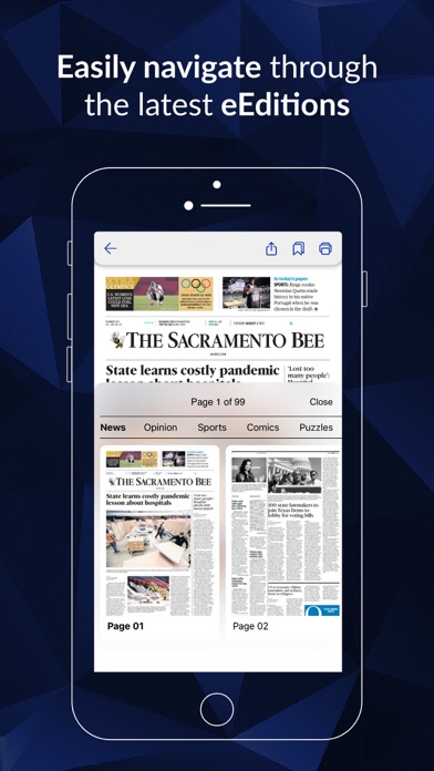 Sacramento Bee News Screenshot