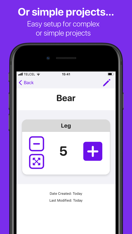 #4. Alicia's Row Counter (iOS) 由: Alicia Ramirez