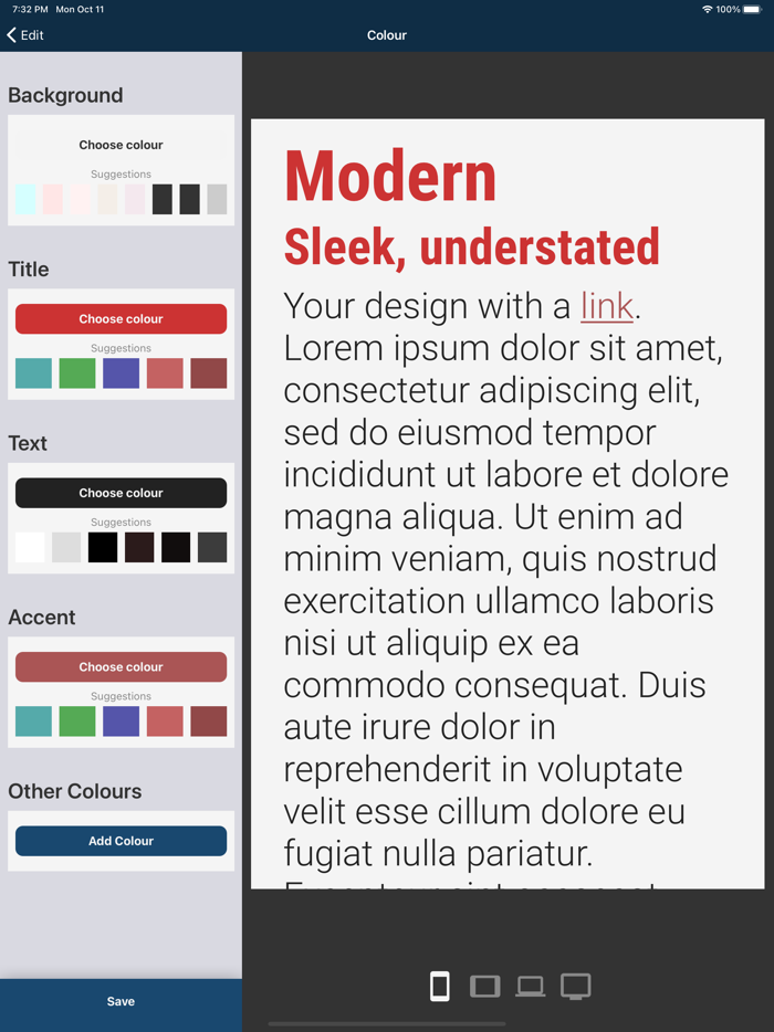 Modern Web Designer