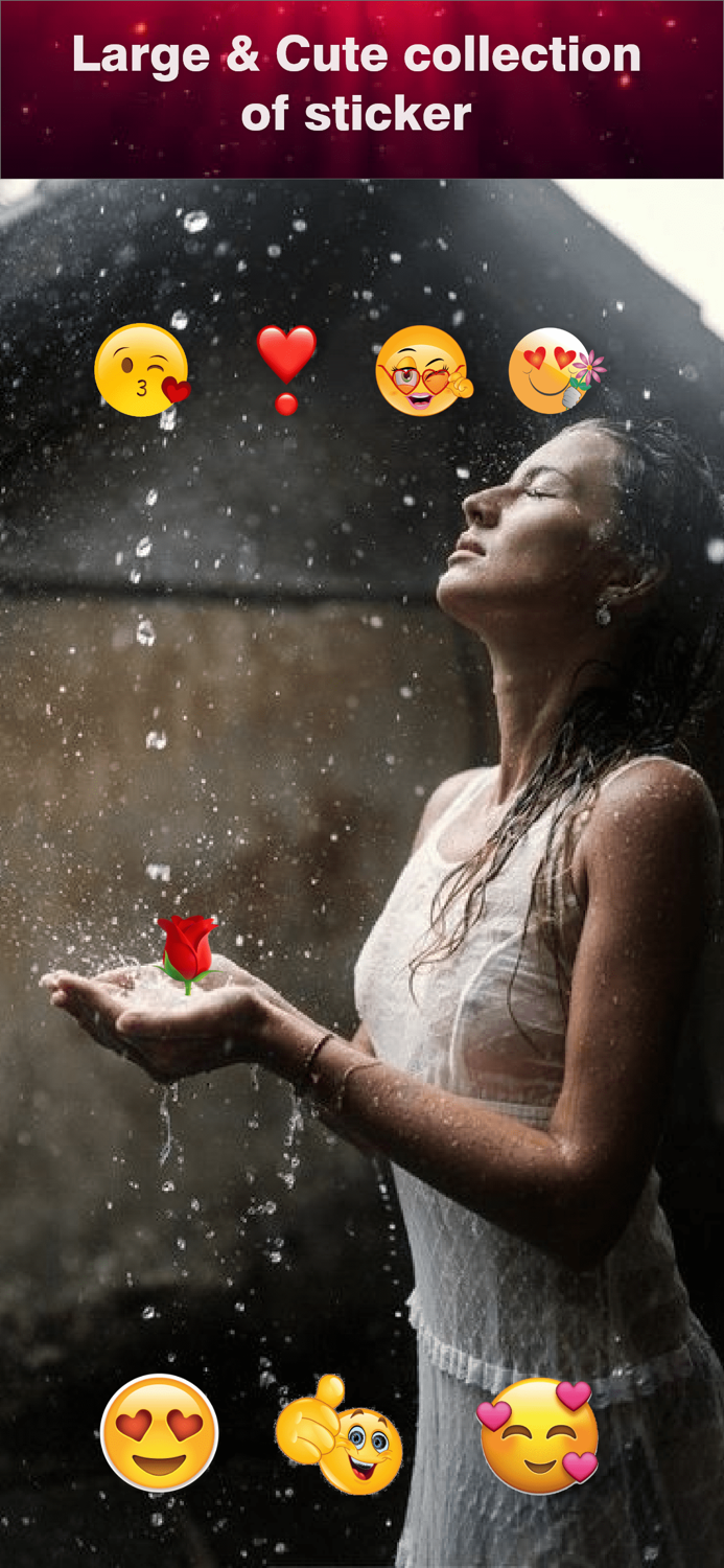 Rain Effect Photo Editor