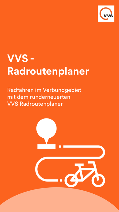 VVS Radroutenplaner Screenshot
