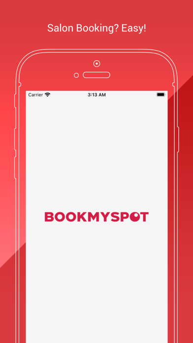BookMySpot Salon Booking App Screenshot