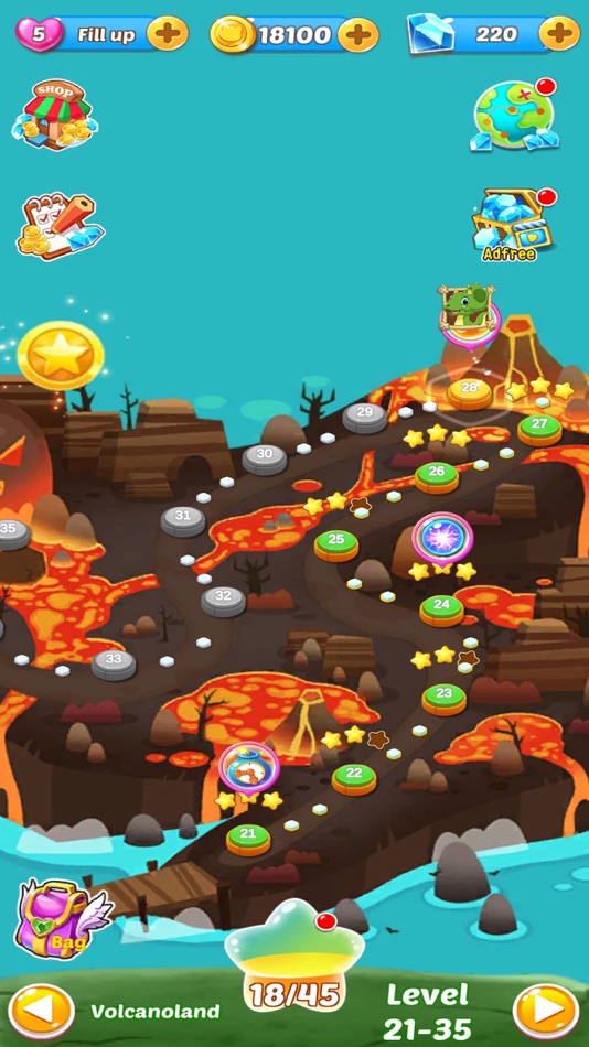 #8. Bubble Shooter Dino (iOS) 由: duong duc