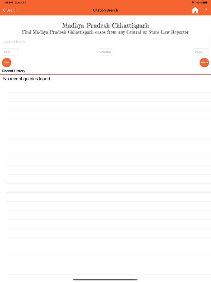 MP Chhattisgarh Legal Reports