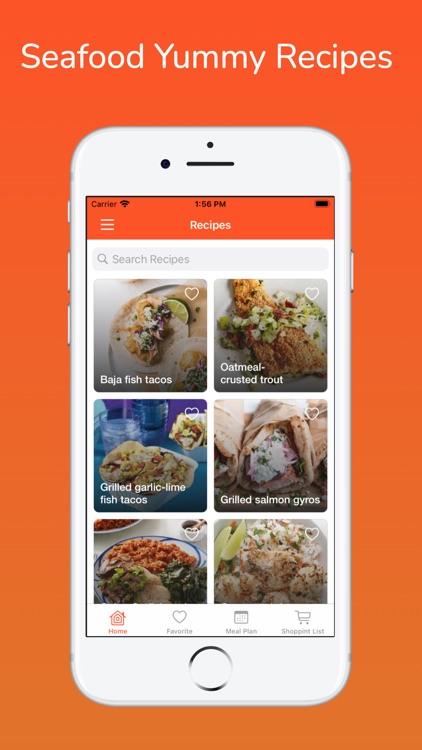 Seafood Recipes & Meal Planner