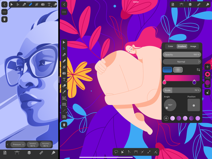 Amadine Vector Design and Art