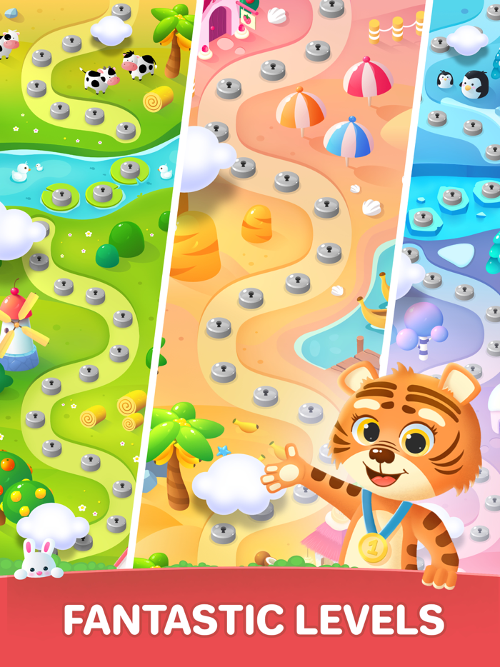 Puzzle matching match 3 games