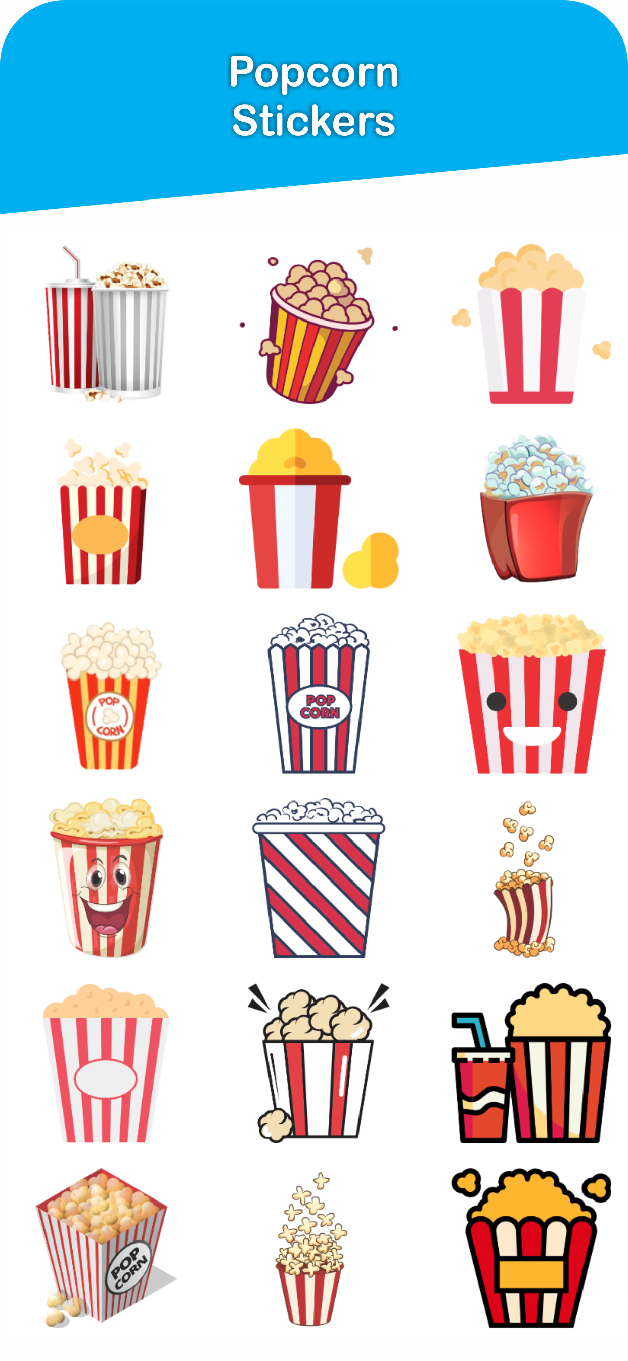 Popcorn Emojis