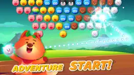 bubble shooter: animal world iphone screenshot 1