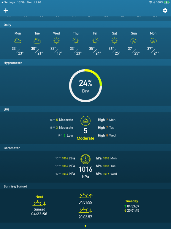 Screenshot #6 pour Application de thermomètre