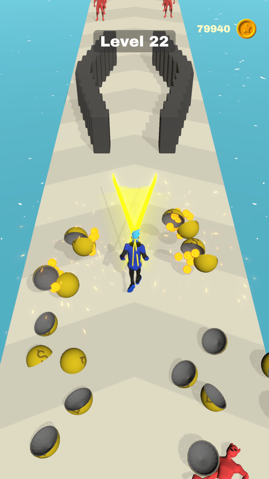 #5. Sword Run (iOS) 由: Hemz Studios LLC