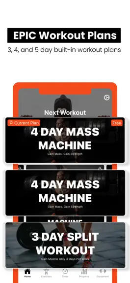 Game screenshot Muscle Building Workout Plan apk