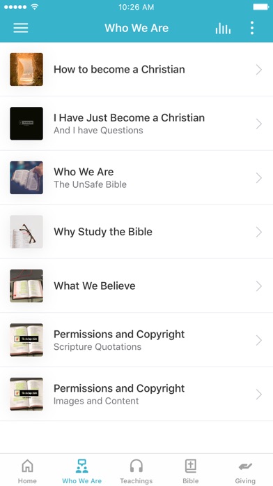 The UnSafe Bible Screenshot