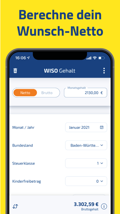 WISO Gehalt – Brutto Netto screenshot 4