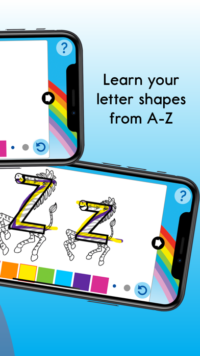 Letterland Rainbow Writing Screenshot