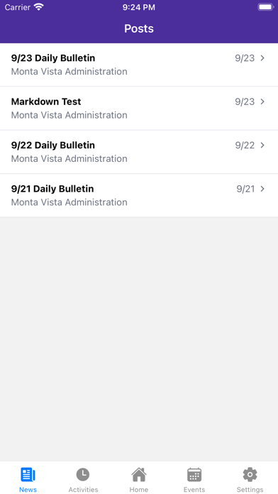 Monta Vista High School Screenshot