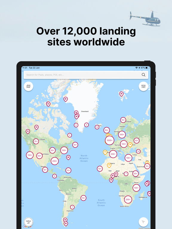 Screenshot #5 pour Helipaddy - Discover Helipads