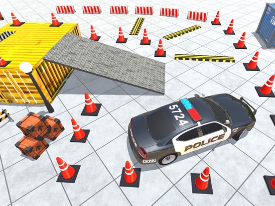 Screenshot #6 pour Police Car Parking Simulator -