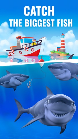 Fish Idle: 釣りゲーム。 さかなゲームのおすすめ画像1