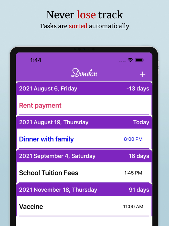 Dondon  Personal Assistant