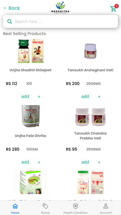 Medsmitra-Ayush @ Fingertips Screenshot