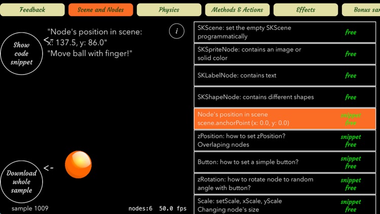 Sprite GetCode! Go SpriteKit screenshot-0