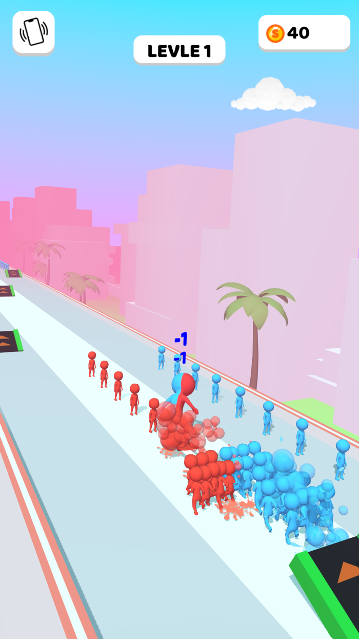 Red and Blue Collected