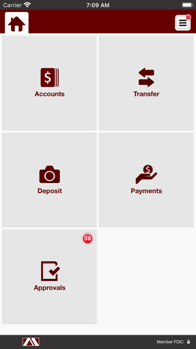 Mound City Bank Business Screenshot