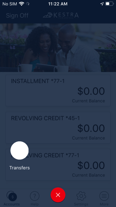 Kestra Loan Access Screenshot