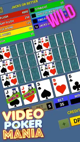 Game screenshot Video Poker Mania Classic mod apk