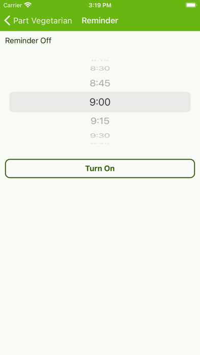 Part Vegetarian Screenshot