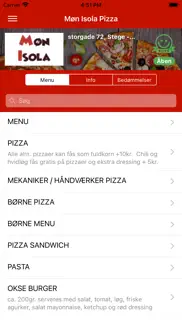 møn isola pizza iphone screenshot 1