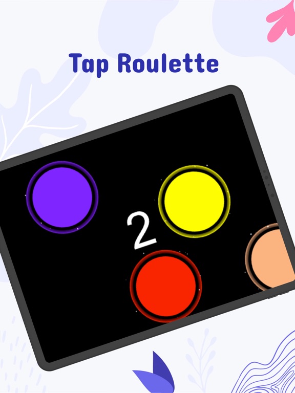 Screenshot #4 pour Tap Roulette - Decide To Do!