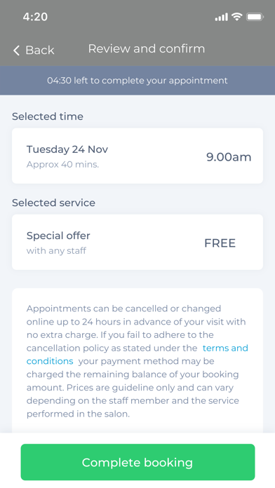 Assuage Wellness Centre Screenshot