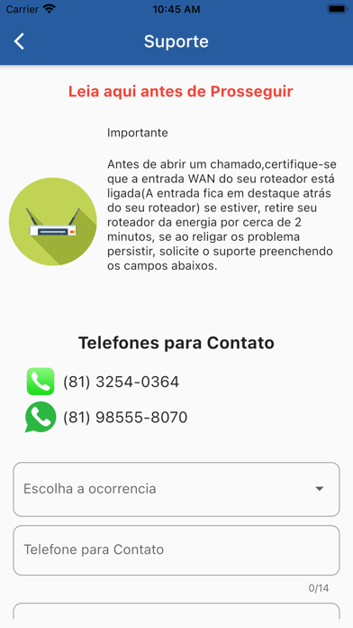 GRUPO TELECOM Screenshot