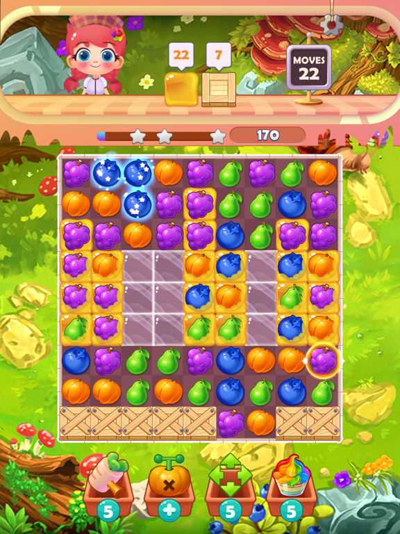 Screenshot #4 pour Garden Bounty: Fruit Link Game