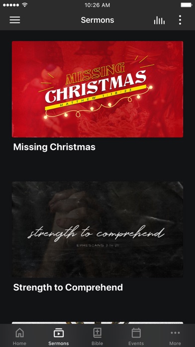 HighView Church App Screenshot