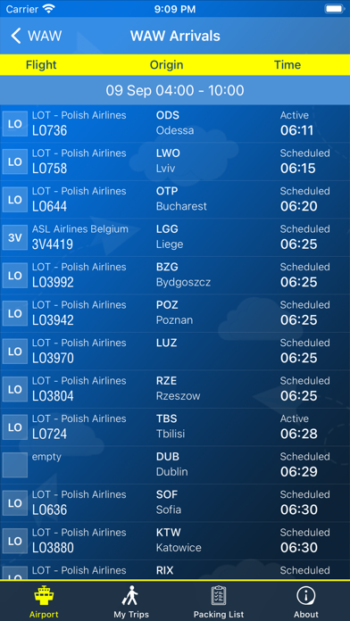 Warsaw Airport Info + Radarのおすすめ画像2