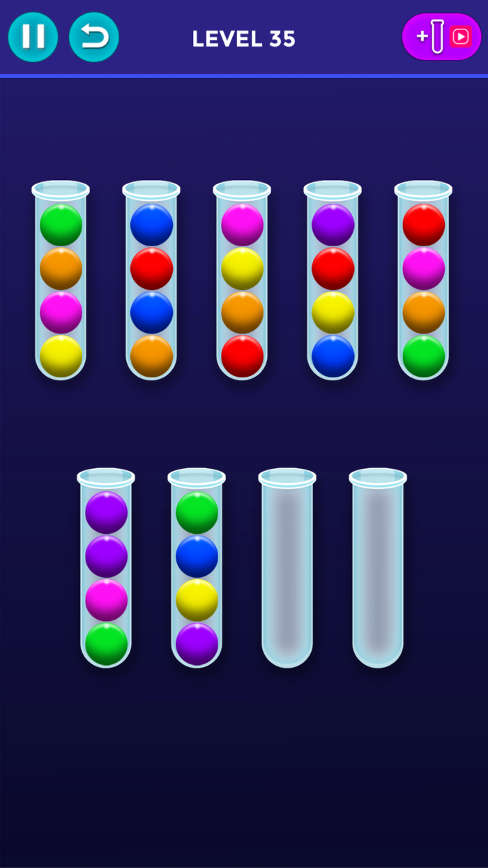 Ball Sort  Color Puzzle Game