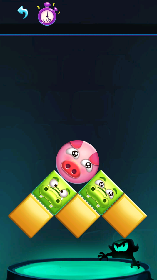 #2. Stack Animal Stars Puzzle Game (iOS) Podle: 云飞 李