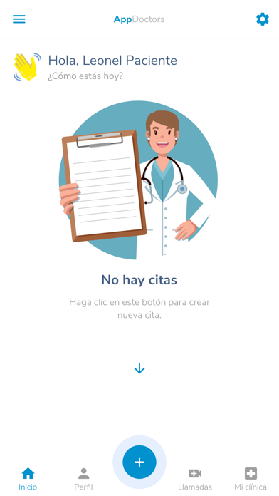 AppDoctors Patient Screenshot