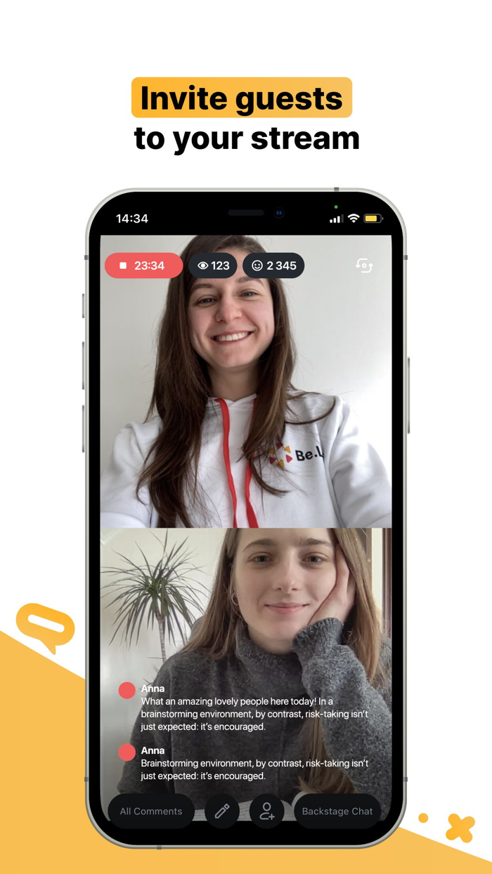 Be.Live – Live Streaming App