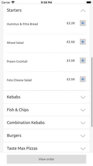 Southampton, Grill Screenshot